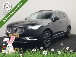 Volvo XC90 T8 Recharge AWD Plus Bright LONG RANGE 7 Persoons PHEV 456pk Dealer O.H | Trekhaak Af Fabriek | Panodak | Adaptive Cruise | Camera | Lederen Sportstoelen Memory & Verwarmd | Pilot Assist | Blis | Keyless | Apple Carplay | Navigatie | Virtual | DAB | Plug In Hybri