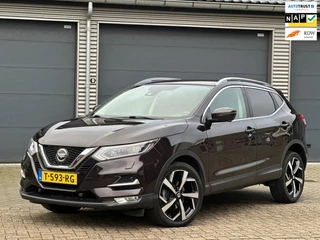 Nissan Qashqai 1.3 DIG-T AUTOMAAT Tekna, achteruitrijcamera, navigatie, trekhaak, dealer onderhouden vele opties,