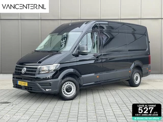 Volkswagen Crafter L3H3 140PK Automaat Carplay Zwart EURO 6