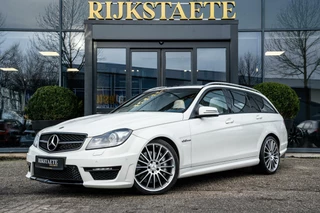 Mercedes C-klasse Estate C63 AMG|PANO|H&K|MEMORY|FACELIFT