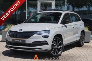 Skoda Karoq 1.5 SportLine 150pk | Canton | Trekhaak | Keyless | Adaptive | Camera | Pano | Stoelverwarming | 