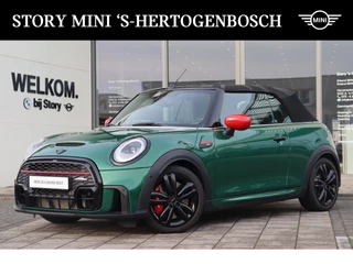 MINI Cooper Cabrio John Works Automaat / Premium Plus Pakket / Achteruitrijcamera / Active Cruise Control  / Comfort Access / Head-Up / JCW sportstoelen