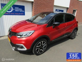 Renault Captur 0.9 TCe Intens bj:2017 142888 km rood + zwart