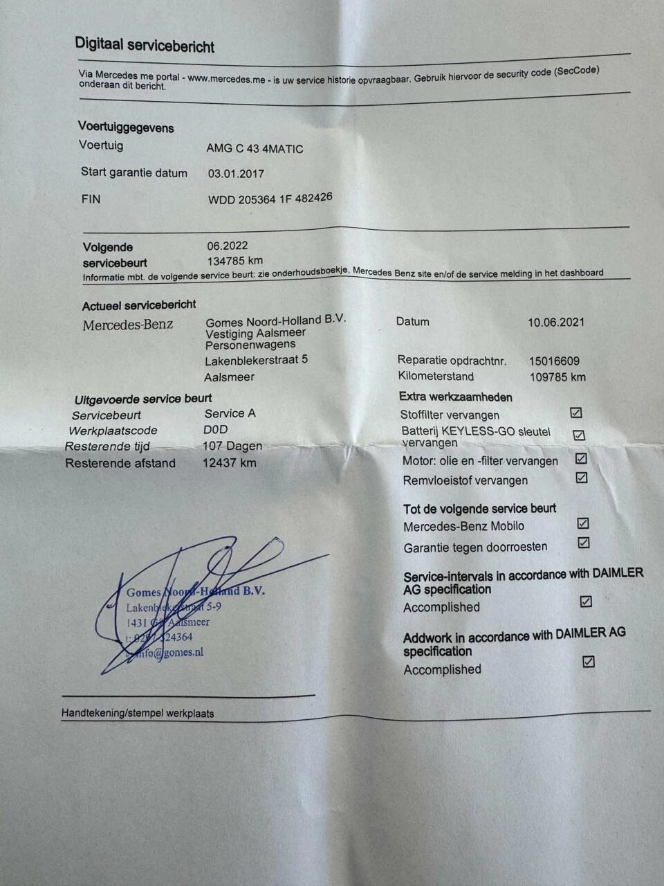 Hoofdafbeelding Mercedes-Benz C-Klasse