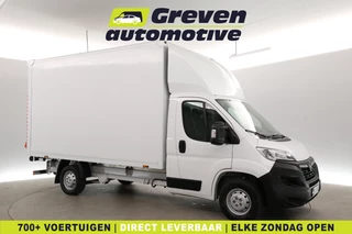 Opel Movano 2.2D 140PK 3.5t | Bakwagen | Laadklep | Camera | Airco | Cruise | 3 Zits | Laadbak