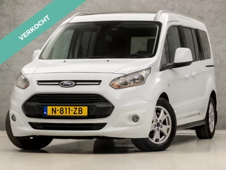 Ford Tourneo Connect Grand 1.6 Titanium 150Pk Automaat (PANORAMADAK, CLIMATE, GETINT GLAS, PARKEERSENSOREN, SPORTSTOELEN, TREKHAAK, CRUISE, NIEUWE APK, NIEUWSTAAT)