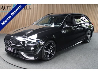 Hoofdafbeelding Mercedes-Benz C-Klasse Mercedes-Benz C-Klasse Estate 180 AMG Pano Leder Matrix LED 360 Navi Elektr. trekhaak Memory Stoelverwarming Elektr. trekhaak PTS LM velgen