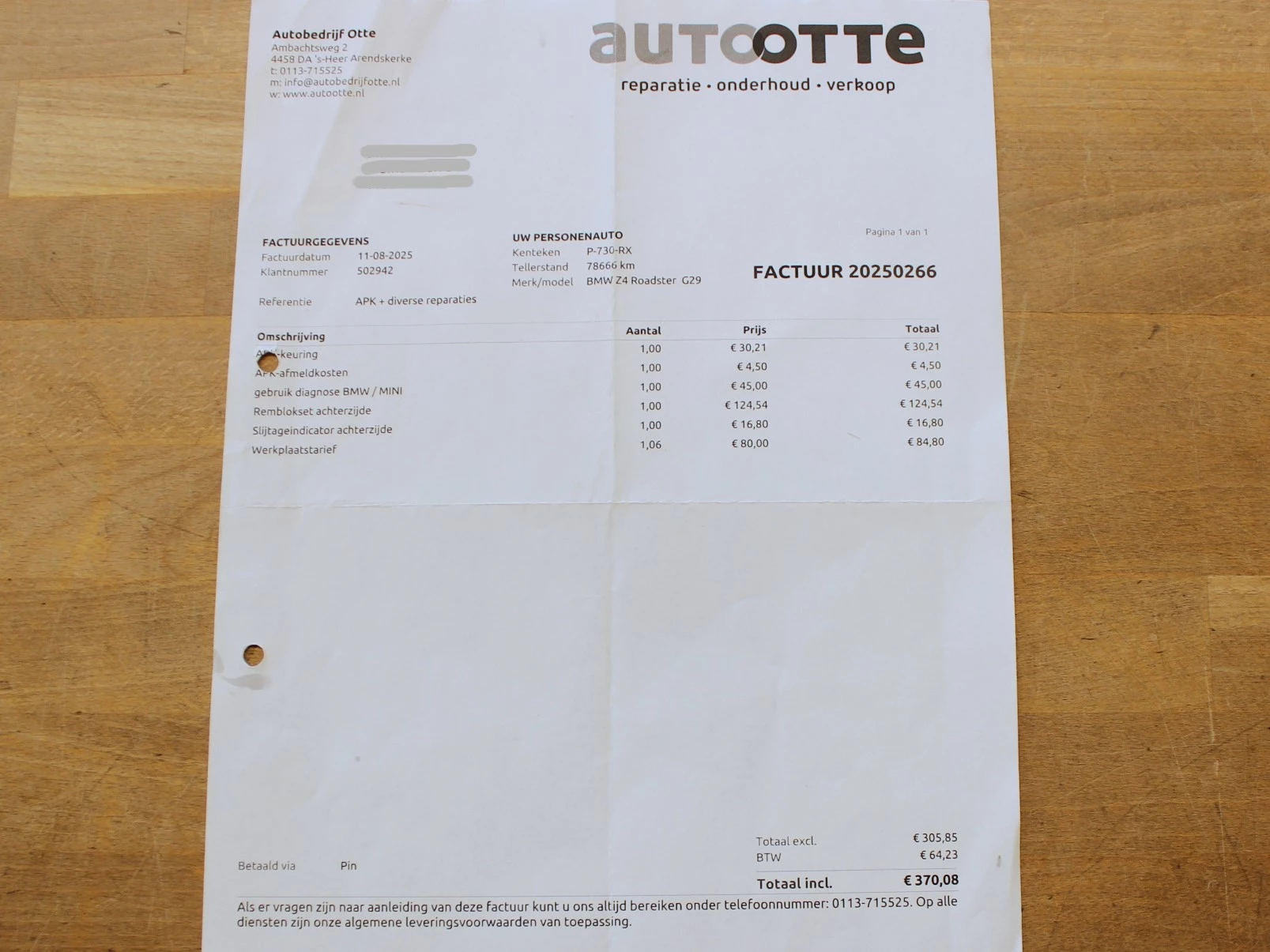 Hoofdafbeelding BMW Z4