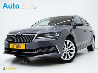 Škoda Superb Combi 1.4 TSI iV 218PK Style | Leder/Alcantara | Trekhaak | Adaptive Cruise | 360 | Virtual | Memory | DAB | Carplay