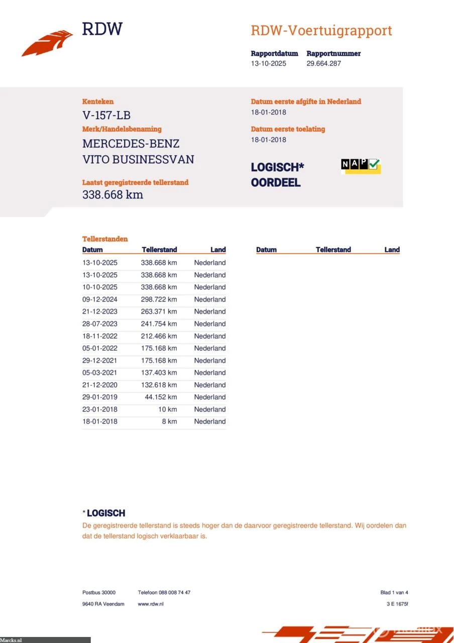 Hoofdafbeelding Mercedes-Benz Vito