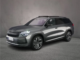 Skoda Kodiaq Sportline Business 1.5 TSI PHEV 204pk DSG Automaat Trekhaak, Panoramadak, 360 camera, Head up display, Adaptive cruise control, Achteruitrijcamera, Elektrische achterklep
