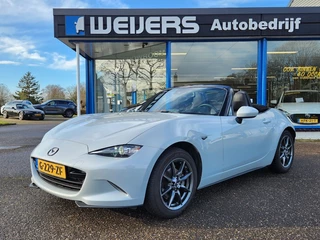 Hoofdafbeelding Mazda MX-5 Mazda MX-5 1.5 Skyactiv-G 132pk GT-M, Android/Apple, Camera, Leder, BOSE, Clima, Cruise