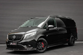 Mercedes-Benz Vito 225PK EXTRA LANG JB- EDITION FULL BLACK / AMG / SPOILER / VERLAGINGSVEREN / NAVIGATIE / SIDE- BARS / FULL / NAV