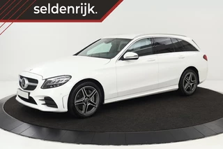 Mercedes-Benz C-klasse 300de AMG | Head-Up | Adaptive cruise | Trekhaak | Burmester Sound | Carplay | Stoelverwarming | Sfeerverlichting | Camera | Leder/Alcantara | Memory | PHEV