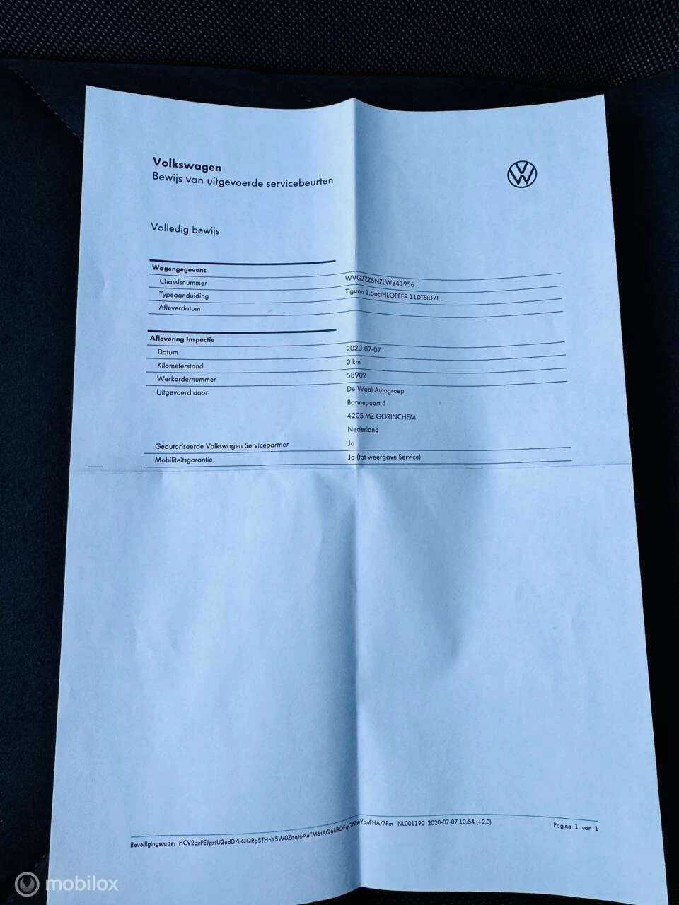 Hoofdafbeelding Volkswagen Tiguan