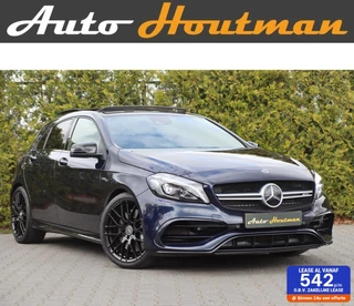 Mercedes A-klasse AMG 45 4MATIC 381 PK Schaalstoelen|Memory|Pano|H&K|Camera|Dealeronderhouden|NL auto|Handcrafted
