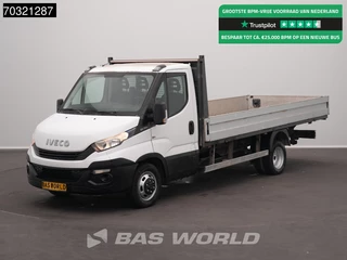 Iveco Daily 35C14 Dubbellucht Open Laadbak 3,5t Trekhaak Euro6 Pritsche Pickup Open Box Trekhaak