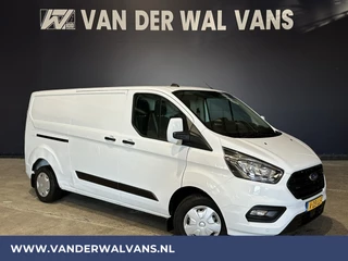 Ford Transit Custom 2.0 TDCI 131pk L2H1 Euro6 ** Airco | LED | Cruisecontrol | Verwarmde voorruit | Parkeersensoren Bijrijdersbank, 2800kg trekvermogen