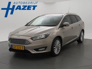 Hoofdafbeelding Ford Focus Ford Focus Wagon 1.0 125 PK TITANIUM MOTOR TIKT + SYNC NAVIGATIE / TREKHAAK / KEYLESS