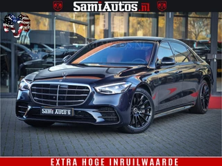 Mercedes-Benz S-Klasse AMG Line 580 510 PK 4 WIELSTURING 4MATIC LANG Origineel Nederlandse auto | Dealer Onderhouden | Fabrieksgarantie t/m 20 Aug 2027 of 200000 km