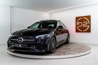Mercedes-Benz C-Klasse 200 AMG Premium+ 204PK | Pano | Sfeer | Burmester | Memory | ACC+Dodehoek | Fabrieksgarantie