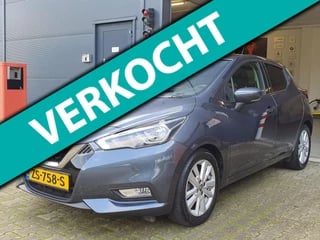 Nissan Micra 1.0 IG-T N-Connecta | NAP / 1STE EIGENAAR / CARPLAY / KEYLESS / CRUISE / NAVI / DAB+ / SENSOR+CAMERA / RESERVEBAND !