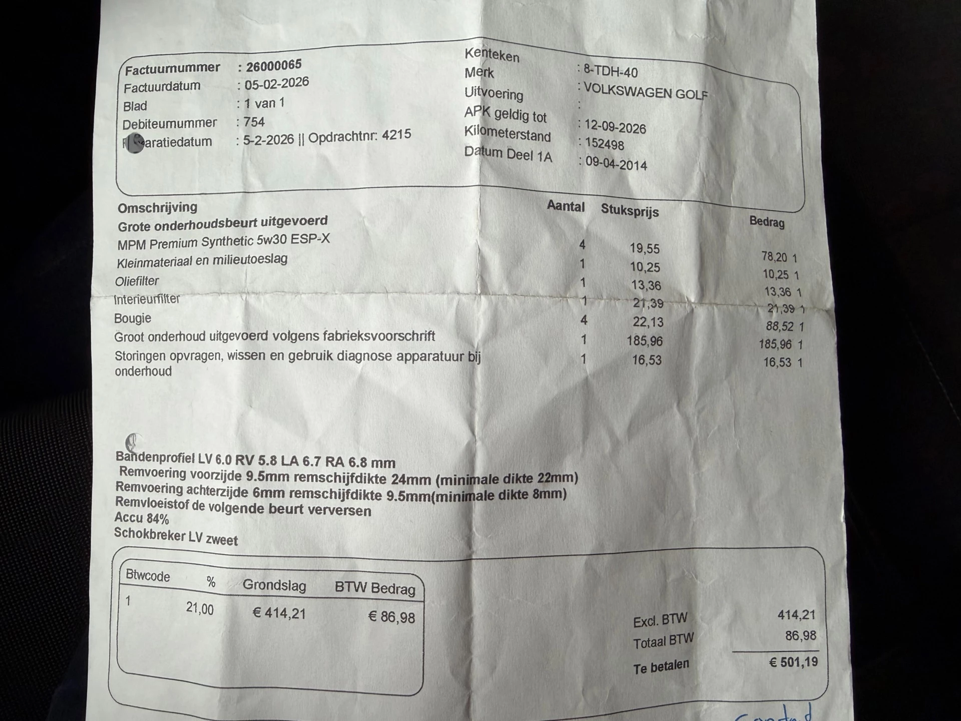 Hoofdafbeelding Volkswagen Golf