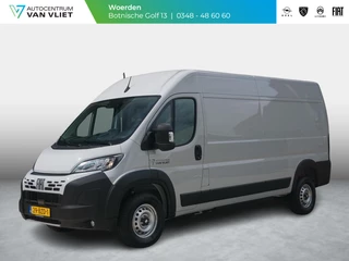 Hoofdafbeelding Fiat E-Ducato Fiat E-Ducato 4.25t L3H2 Heavy 110 kWh | camera | navigatie incl. Apple Carplay | betimmering | 1.485 kg. laadvermogen | 2.400 kg. geremd aanhangergewicht