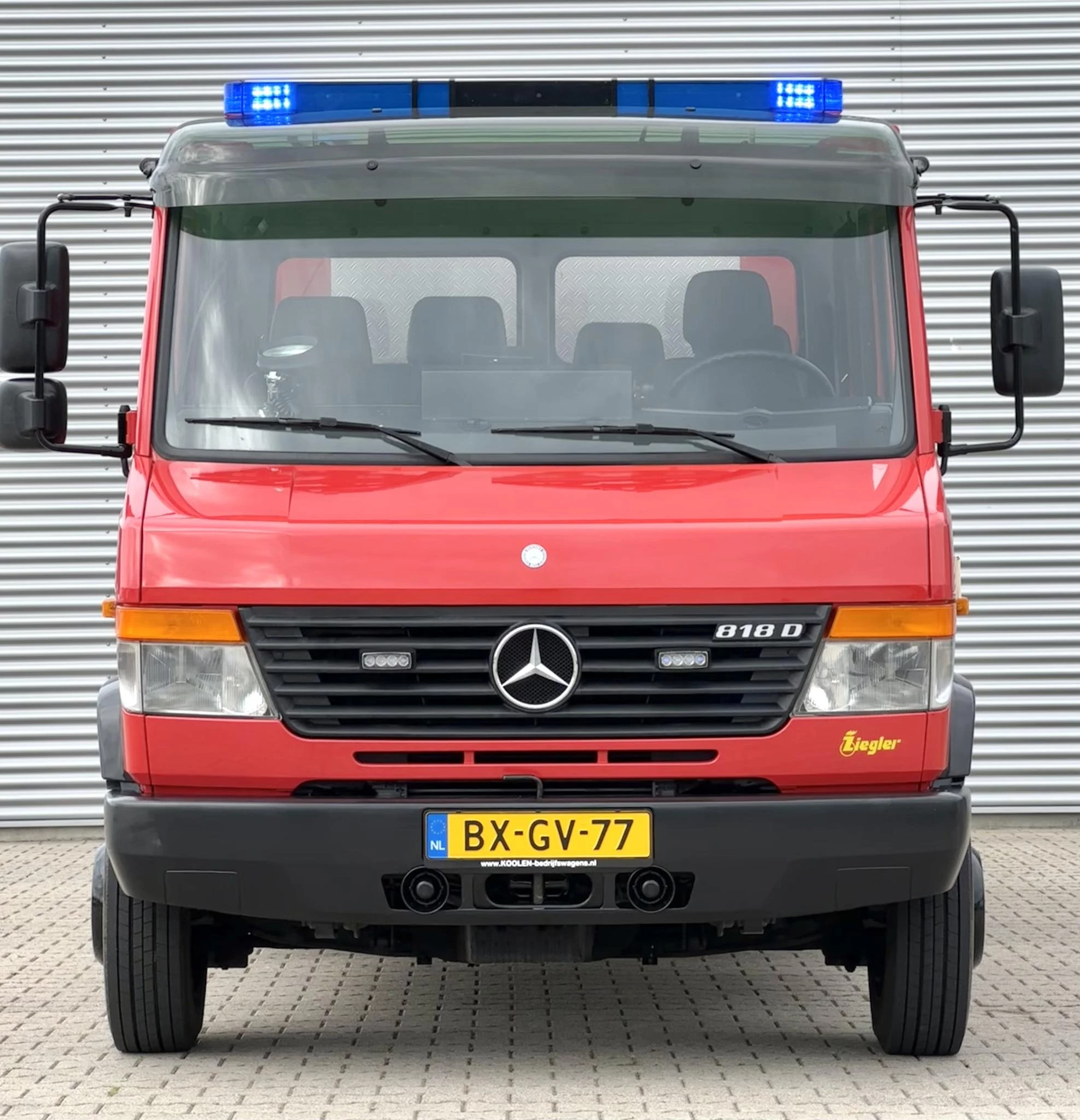 Hoofdafbeelding Mercedes-Benz 818d Vario Brandweerwagen euro 5 Ziegler NIEUW 8800KM!!!