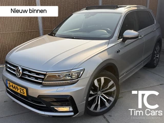 Volkswagen Tiguan 1.4 TSI R-line Automaat | Panoramdak | Leren bekleding | Stoelverwarming | 360 graden camera | Trekhaak uitklapbaar | LED koplampen adaptief | Keyless entry&start | Parkeersensoren voor en achter