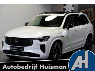 Volvo XC90 2.0 T8 AWD 335kW/456pk Aut8 Recharge Ultra Dark 7P LUCHTVERING + BOWERS&WILKINS + PANORAMADAK + PILOT ASSIST + STOELMASSAGE + HEAD-UP + STOEL-&STUURVERWARMING + LEDEREN DASHBOARD + 360 CAMERA + ACHTERBANKVERWARMING + 21" LM-VELGEN!