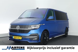 Volkswagen Transporter 2.0 TDI 150pk DSG L2H1 DC Bulli Trekhaak Camera Leder ACC Stoelverwarming Virtual Cockpit Navigatie