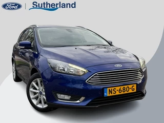 Ford Focus Wagon 1.5 Ecoboost Titanium 150pk 17 inch Velgen | Wegklapbare haak | Stoelverwarming | Navigatie | SYNC 3 | Voorruit verwarming | Cruise control
