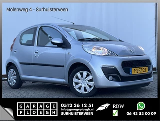 Peugeot 107 1.0 Active Airco Elek.Pakket 5Drs LED Toerenteller Zuinig NL-Auto!