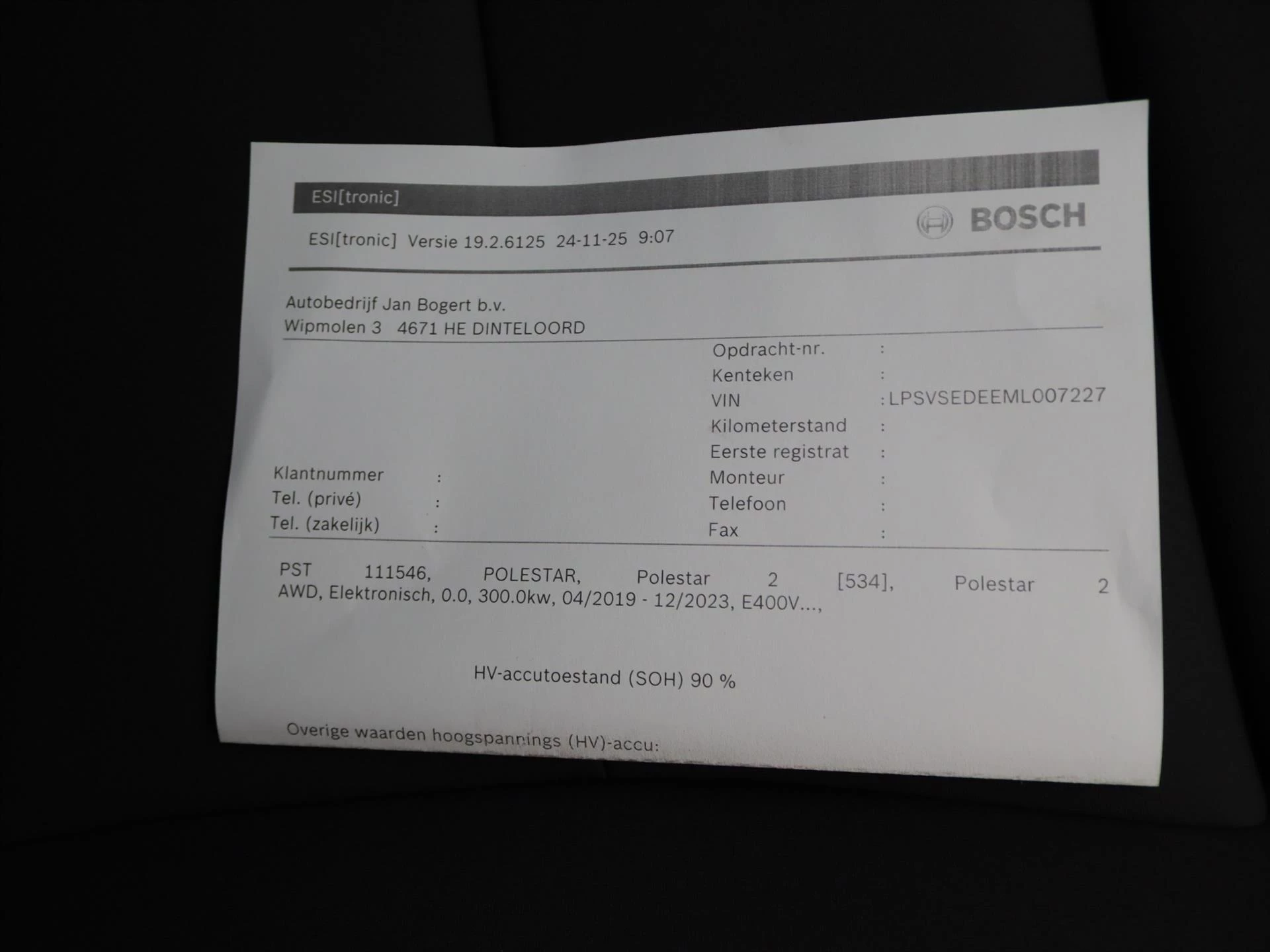 Hoofdafbeelding Polestar 2