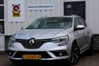 Renault Mégane Estate 1.3 TCe Bose*NL-Auto*Perfect Onderh.*Trekhaak/Massage/Apple Carplay/Half Leder/Camera/Dodehoek/Keyless Entry+Go/LED/Parkeersens.V+A*