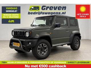 Hoofdafbeelding Suzuki Jimny Suzuki Jimny 1.5 Style 4x4 AWD 4 Persoons Bullbar Clima Cruise Navi 15"LMV Stoelverwarming