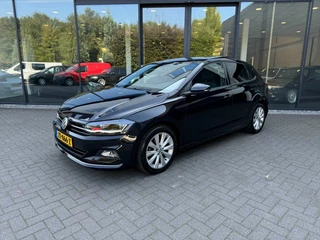 Hoofdafbeelding Volkswagen Polo Volkswagen Polo 1.0 TSI Highline,Schuifdak,LED,Half leer,Clima,Adapt Cruise,LMV