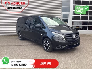 Mercedes-Benz Vito 119 CDI Aut. L3 DC BPM VRIJ! Dubbel Cabine LED/ Stoelverw./ Carplay/ Camera/ PDC/ LMV/ Cruise/ Airco