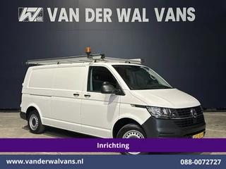 Volkswagen Transporter 2.0 TDI L2H1 Inrichting Euro6 Airco | Omvormer | Imperiaal | Camera | Trekhaak | Apple Carplay Android Auto, Cruisecontrol, Parkeersensoren