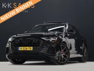 Audi Q8 55 TFSI e quattro S Line Sport [RS STOELEN, SCHUIFKANTELDAK, APPLE CARPLAY, BANG & OLUFSEN, MEMORY SEATS, ADAPTIVE CRUISE, 360 CAMERA, STUURVERWARMING, STOELVERWARMING, NIEUWSTAAT]