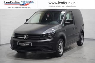 Volkswagen Caddy 2.0 TDI 150 pk DSG Automaat 2x Schuifdeur Airco ECC, Cruise Control, Trekhaak, APK 11-2024, 2-Zits