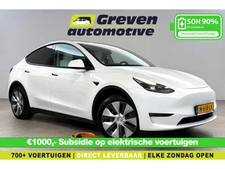 Tesla Model Y Long Range AWD 75 kWh | Snelladen | Autopilot | SOH 90% | Camera | Memory | Pano | Stoel/Stuurverw.