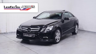 Mercedes-Benz E-klasse Coupé 200 CGI Avantgarde NAP AMG Pack Navi Panodak PDC Xenon-verlichting sport-pakket lederen bekleding 18"-inch AMG wielen ortopedische stoelen electrisch-bedienbaar
