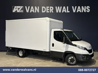 Iveco Daily 35C16H 157pk Dubbel Lucht Bakwagen 4.35m lang Laadklep Euro6 Airco | Bijrijdersbank