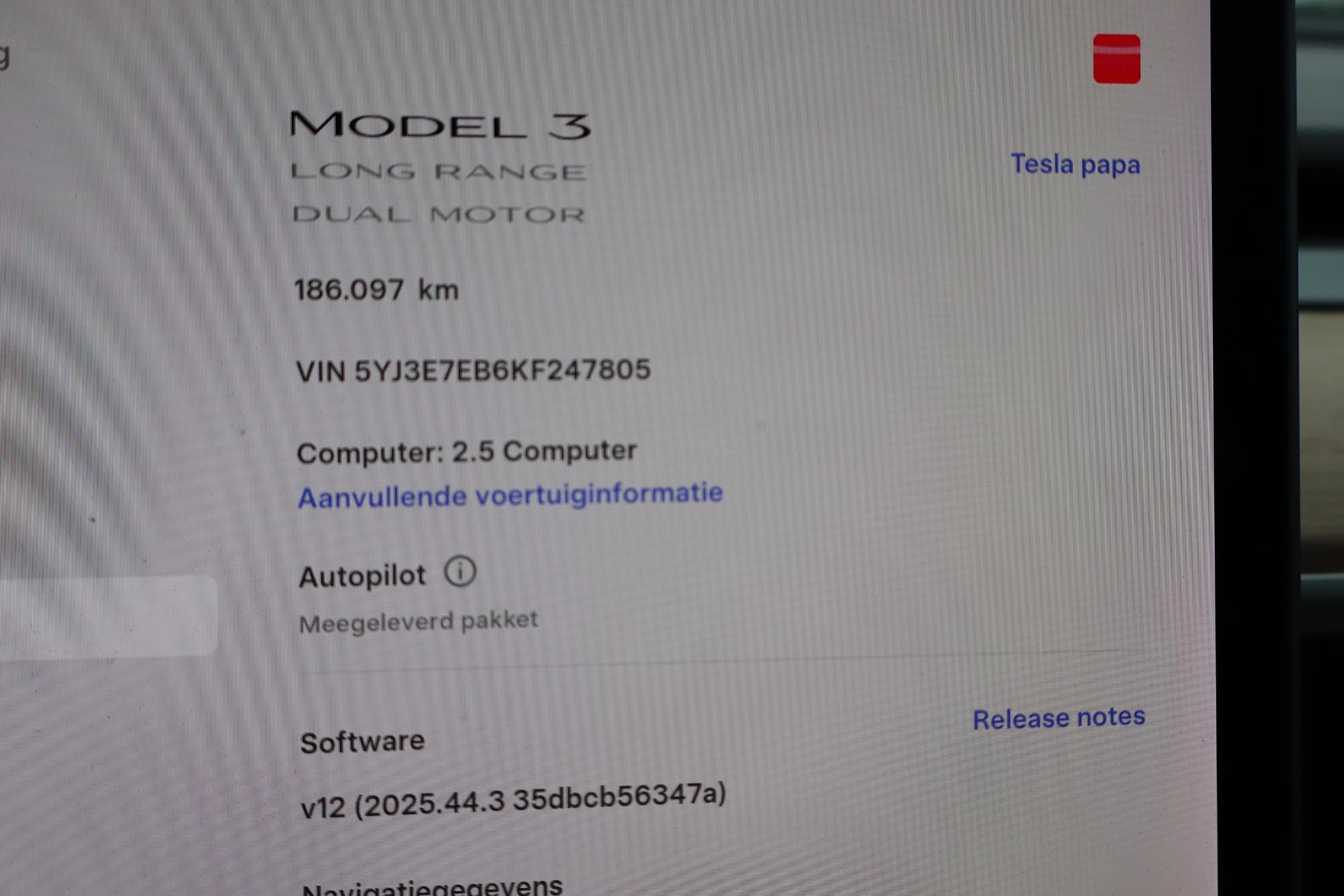 Hoofdafbeelding Tesla Model 3
