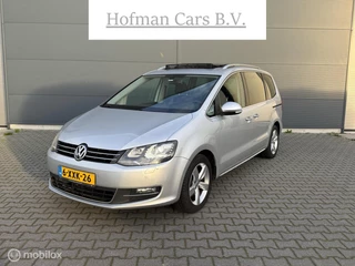 Hoofdafbeelding Volkswagen Sharan Volkswagen Sharan 2.0 TSI Highline 7p. DSG Automaat Elek. schuifdeuren Panormadak