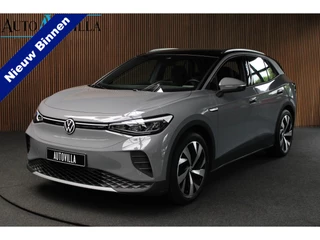 Hoofdafbeelding Volkswagen ID.4 Volkswagen ID.4 Pro 77 kWh Navi ACC Camera Warmtep. Carplay PDC Stuurverwarm. 19" LM velgen Climate (3 zone) Interieur voorverwarming & koeling