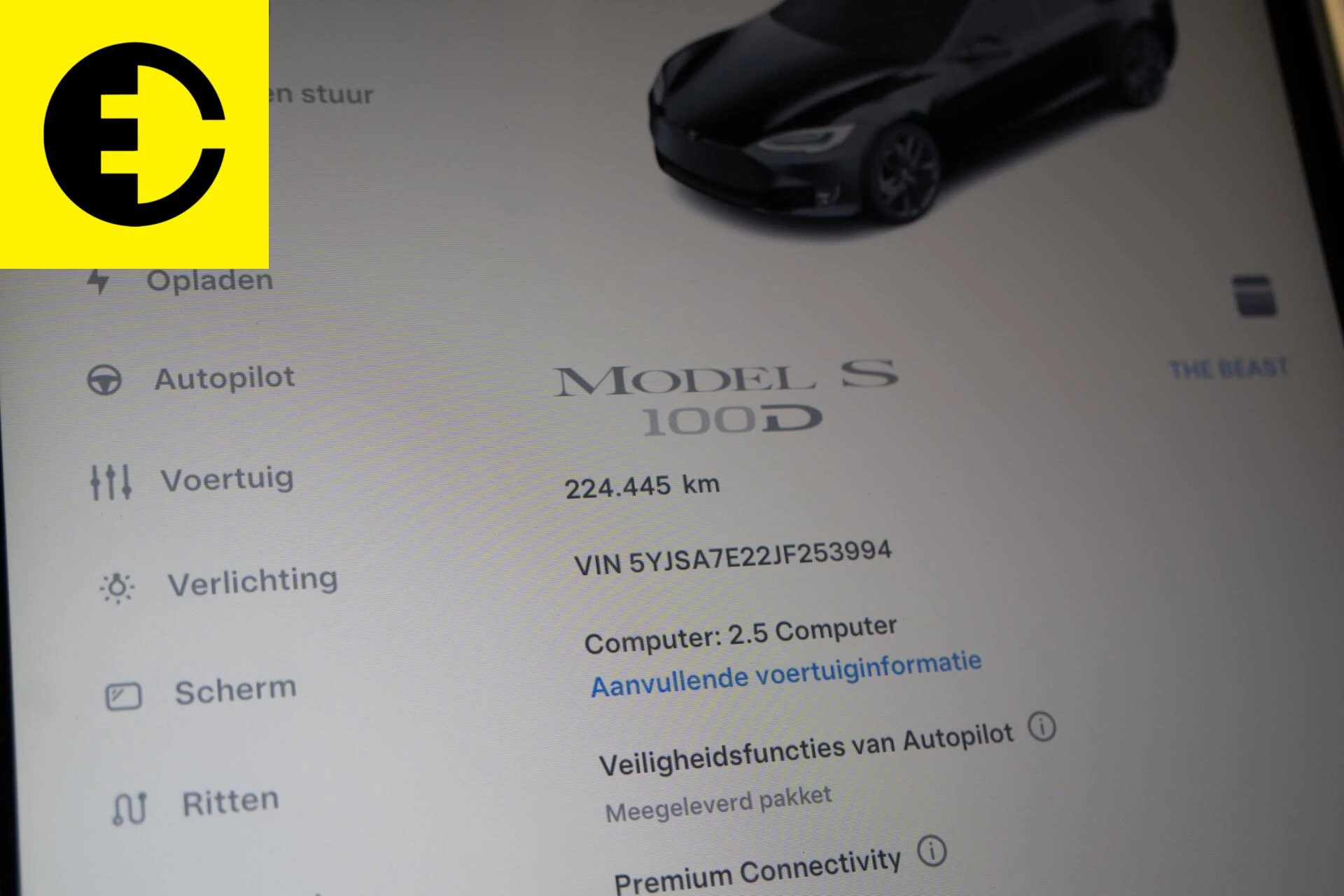 Hoofdafbeelding Tesla Model S