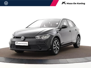Hoofdafbeelding Volkswagen Polo Volkswagen Polo 1.0 TSI 95pk Life Business · Apple/Android Car Play · Navigatie · P-Sensoren · Stoelverwarming · Alarm · 16'' Inch · Garantie t/m 09-09-2026 of 100.000km